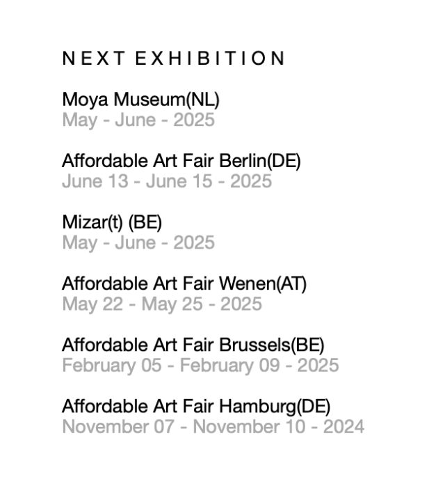 Exhibitions 2025